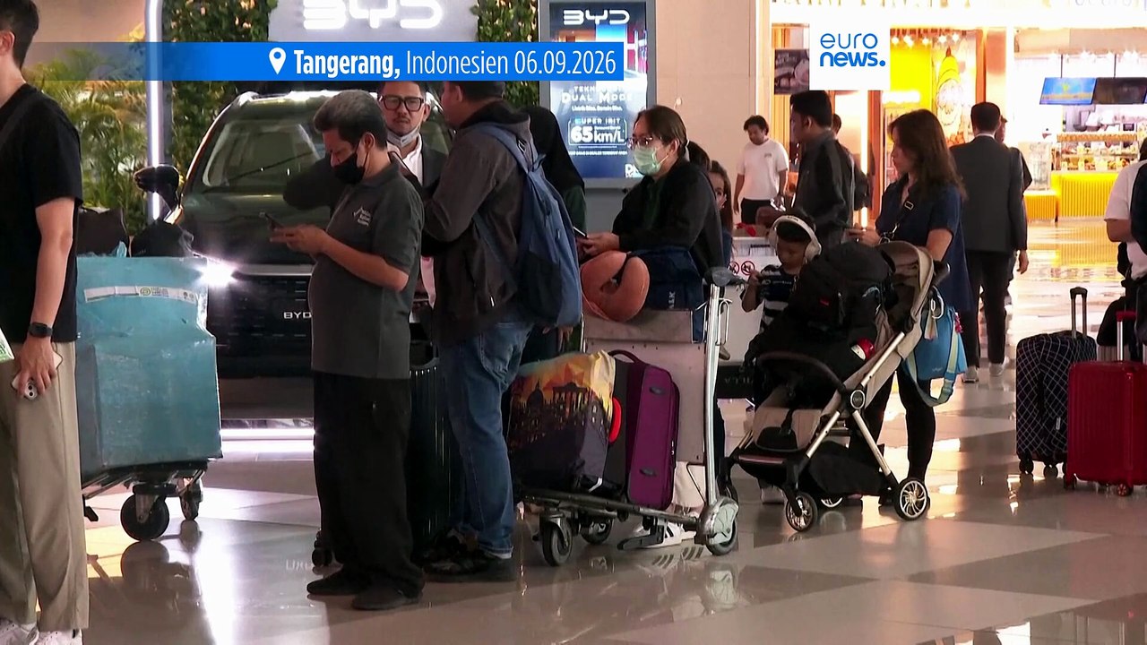 15.000 meter hohe aschewolke: vulkanausbruch legt flugverkehr in indonesien lahm