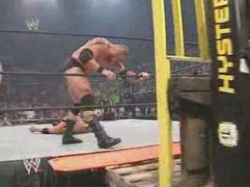 Stretcher Match Ending - Brock vs. Show