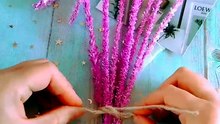 DIY Sparkling Flower Decoration ✨🌸