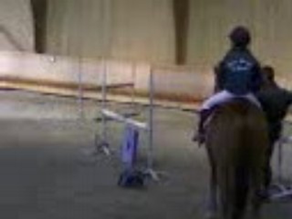 Mwa sur mon coeur sur un oxer de 90