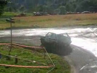 Rallye des Fourmes 2008 équipage COLOMBAT-BATIER