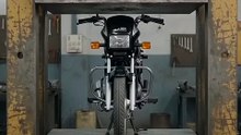Hero honda bike 🚲 vs Hydrolic machine 🔥