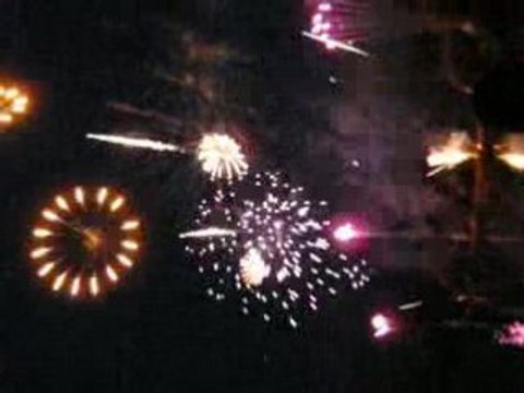 Feux d'artifices du 14 juillet 2008 vidéo1
