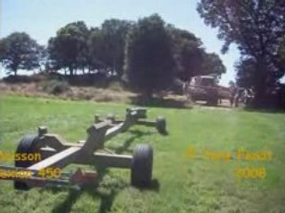 Moisson 2008 Avec Claas Lexion 450 Vue par Tony Fendt