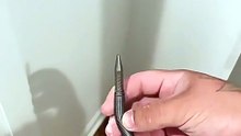 Spring Center Punch – Hammerless Dual-Head Nail Setter & Door Hinge Pin Remover