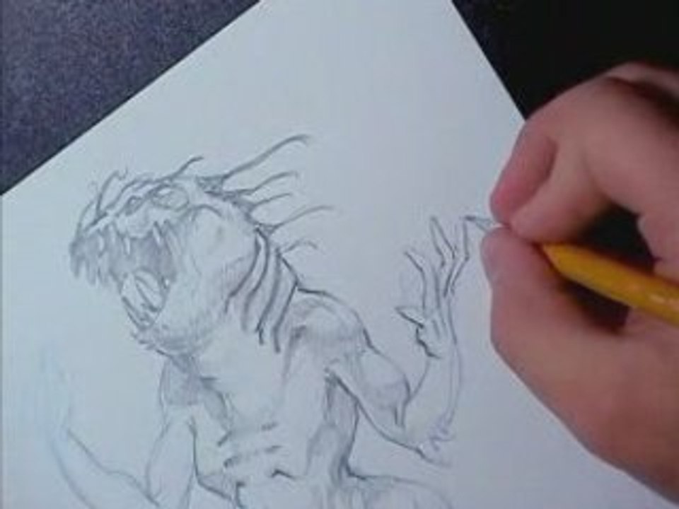 tutoriel dessin technique crayon papier