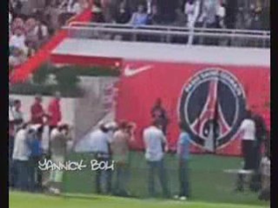 PSG - La Gantoise - Presentation des Joueurs du PSG Foot