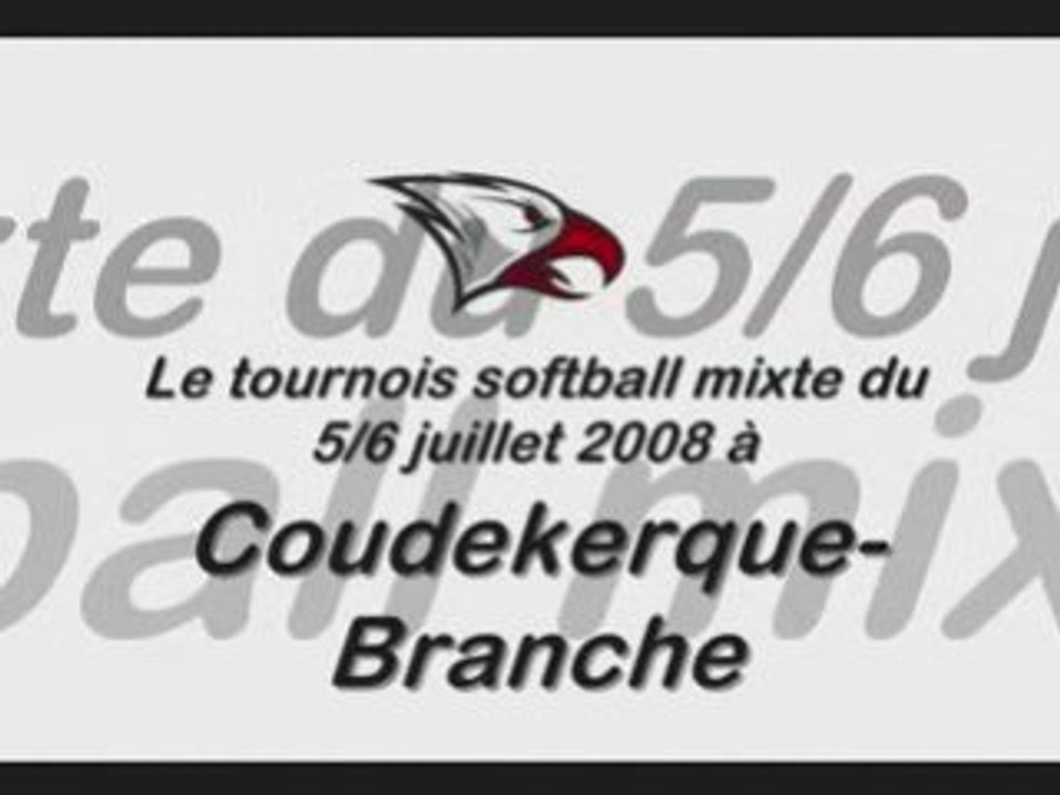 Tournois de Softball mixte à Coudekerque-Branche