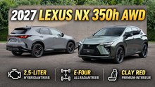 2027 Lexus NX 350h AWD – neues Design und E-Four-Allrad