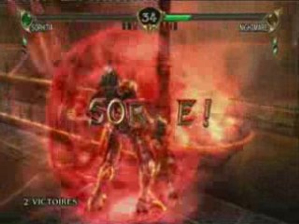 Soul4 Chris (Sophitia) vs Keev (Nightmare)