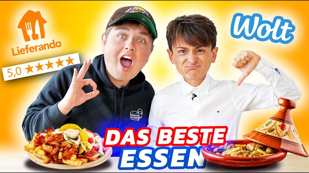 Lieferando vs. Wolt: Wir bestellen das bestbewertete Essen mit Smiley