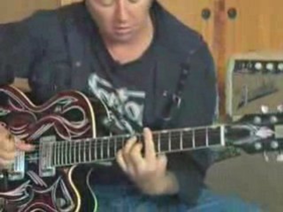 Brian Setzer leçon de guitar