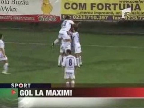 Gloria Bz 0-1 Farul (Et.1, sezon 2008/2009) Rezumat meci