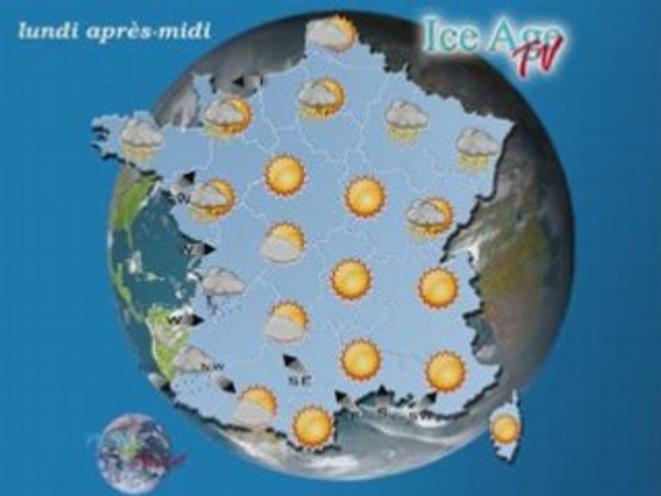 Meteo du Lundi 28 juillet 2008