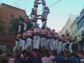 pyramide humaine à Tarragone