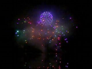 Australia à Decazeville2008, festival feux d'artifice