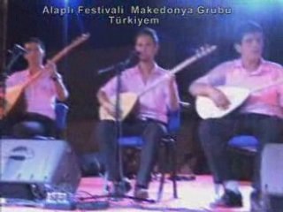 Alaplı  Festivali Makedonya grubuTürkiyem
