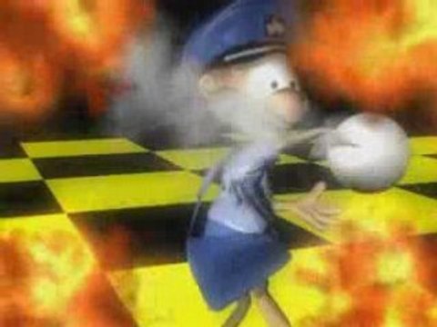 Truespace 7.6. Real time display rendering. Particle ...