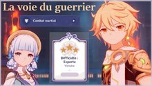 Genshin Impact FR | La voie du guerrier - Tous les combats en difficulté Experte !