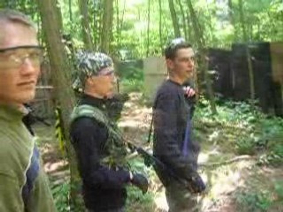 Partie d'airsoft AEG01 - 1erSAS à Sassenay