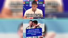 Messi's Argentina retirement 'tough' to take for Martinez