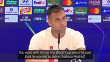 Lautaro Martinez shows support to Alvarez after transfer saga