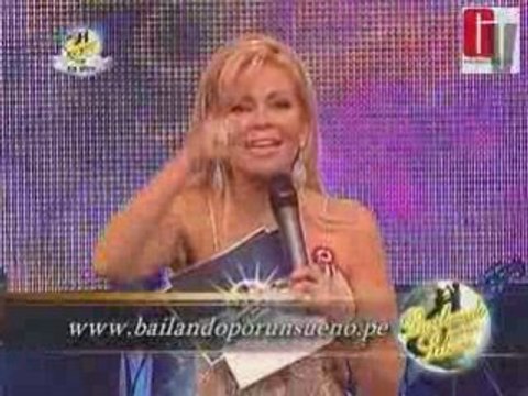 Gisela invita a visitar web (Bailando x un Sueño 26-07-08)