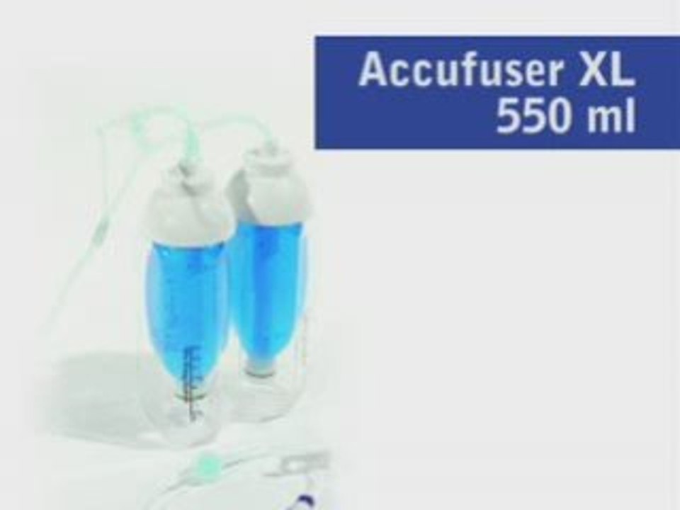 Accufuser XL-550 ml mode d'emploi par NMmedical