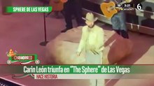 Carín León triunfa en "The Sphere" de Las Vegas