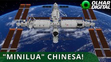 A estação espacial chinesa vai ganhar uma “minilua”