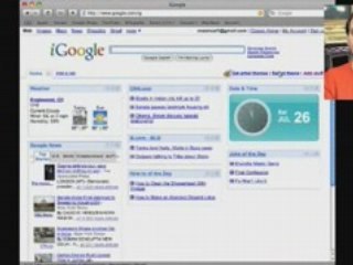 MacMost Now 112: Create a Browser Home Page with iGoogle