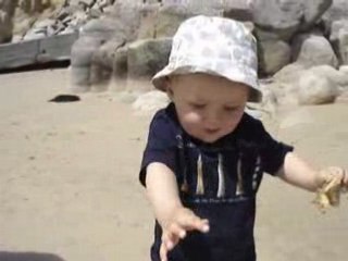 1ers pas dans le sable