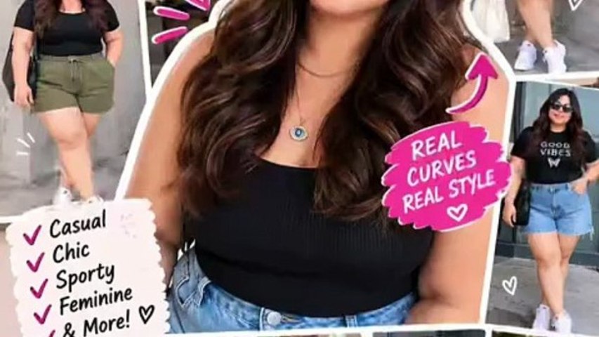 Short Ootd of the day for chubby women