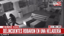 heladería en mar del Plata fue robada dos veces en una semana