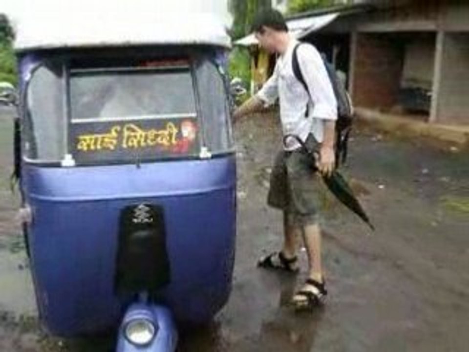 Decouverte du Rickshaw de 25 ans, à Chiplun
