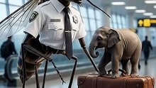Tumhara saman check karun ya soond? 😂✈️🐘