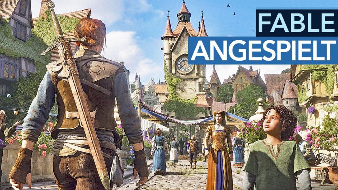 Fable - vorschau-video: wir haben das rollenspiel ausprobiert und an der fassade gekratzt
