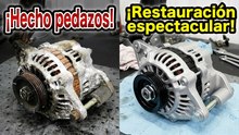 ¡Malas experiencias con piezas remanufacturadas! Esta vez yo mismo reparo el alternador del R32 GTR
