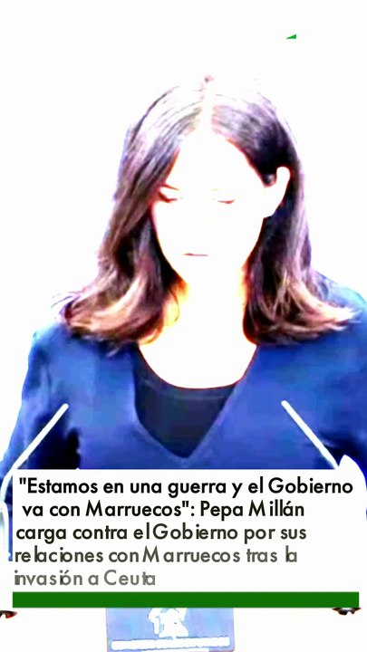 Millán: "Estamos en una guerra y el Gobierno de España va con Marruecos"