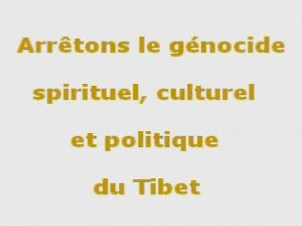 JO 2008 - Boycott des programmes TV censurés - Tibet libre