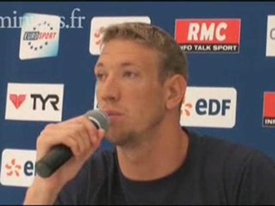 Alain Bernard : nageur sélectionné aux JO 2008