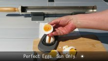 Hard-Boiled Eggs in a Solar Cooker | No Water