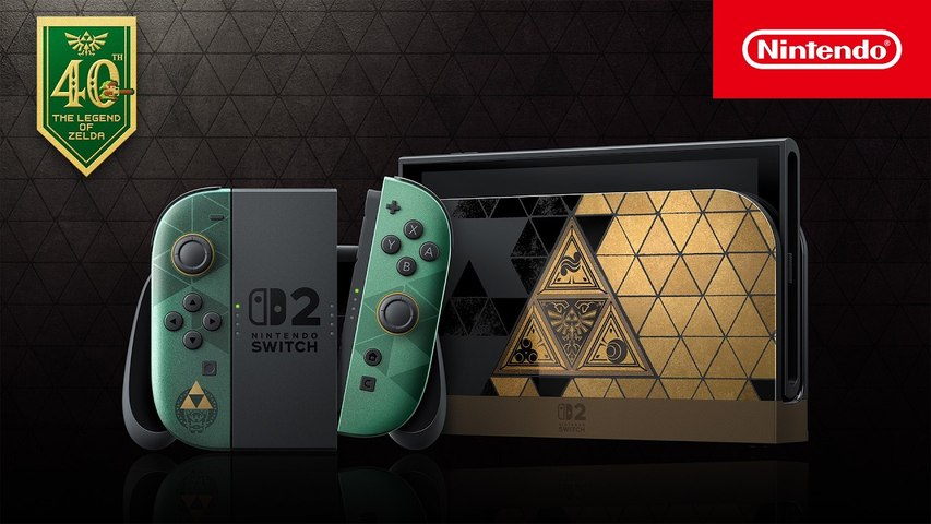 Nintendo Switch 2 Edición 40 Aniversario de The Legend of Zelda – Tráiler de fecha de lanzamiento (29 de octubre)