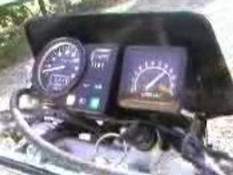 Presentation honda crm 125 avec pot MIG