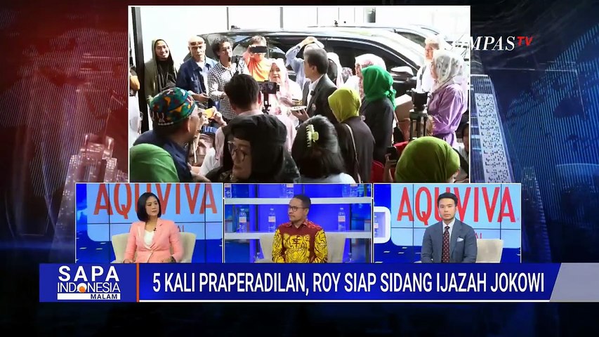 [FULL] Debat Kuasa Hukum Roy Vs Jokowi soal Roy Suryo 5 Kali Praperadilan | SAPA MALAM