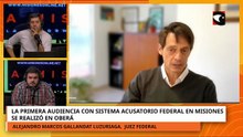 La primera audiencia con sistema acusatorio federal en Misiones se realizó en Oberá