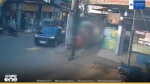 നിയന്ത്രണം വിട്ട കാർ ആൾകൂട്ടത്തിലേക്ക് ഇടിച്ചു കയറി; അഞ്ച് പേർക്ക് പരിക്ക്