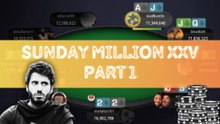 🇮🇹 SUNDAY MILLION 06/09/26 Final Table Replay with elbano599, SpeedOne1 and betullame11  | PART ONE (1/2)