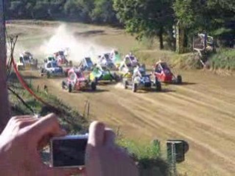 Départ kartcross 602 nocturne minzac 08