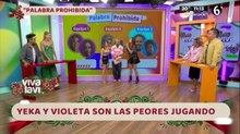 Yeka Rosales y Violeta logran un récord de 8 taches en la "Palabra Prohibida"